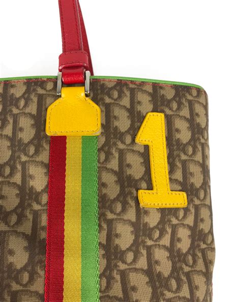 dior rasta shirt|christian Dior rasta monogram bag.